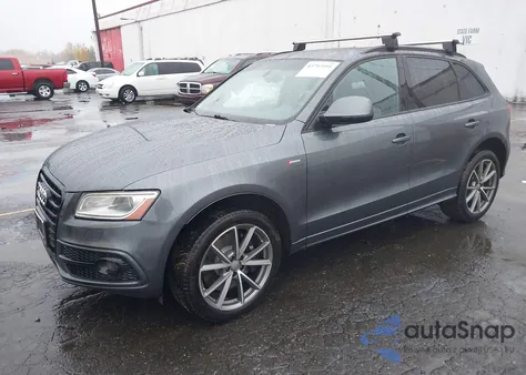 2016 Audi Sq5 3.0T Premium Plus из США, поврежденный, VIN WA1CCAFP9GA134132